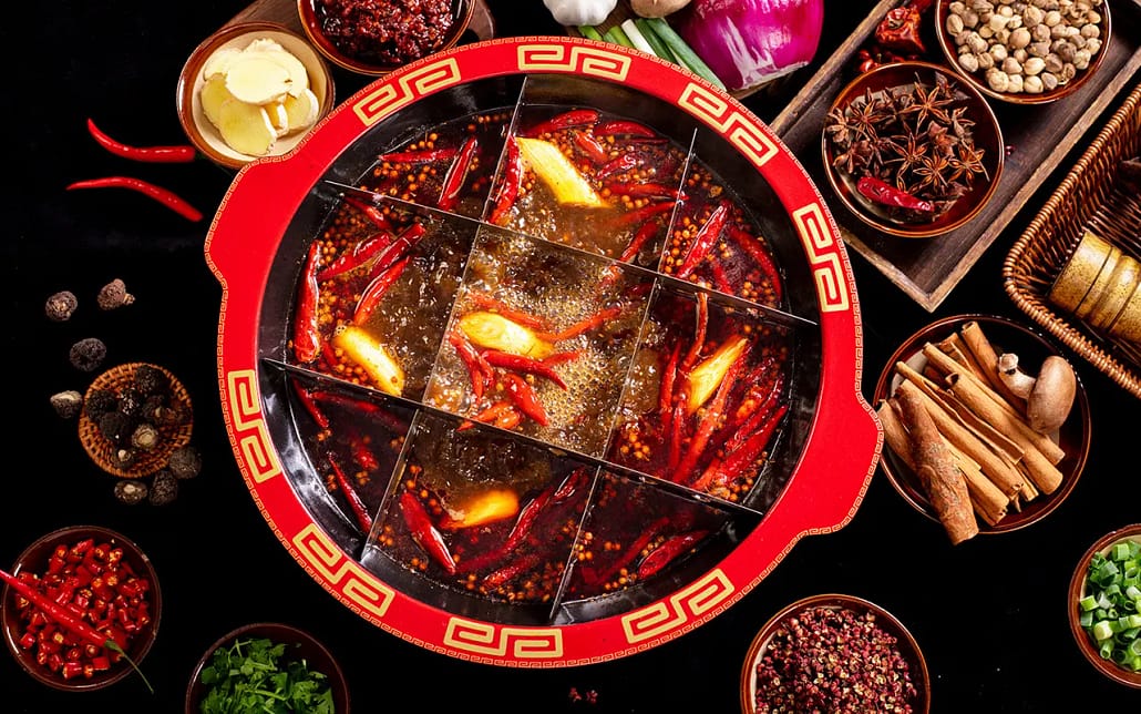 Nine-Grid Mala Soup Base