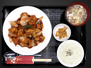 酢豚 ランチ
